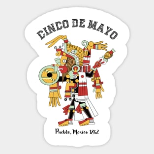 Cinco de Mayo 1862 celebration Sticker